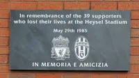 Liverpool memperingati 32 tahun tragedi Heysel. (dok.Liverpool)