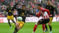 Hasil Liga Inggris: MU Main Imbang Tanpa Gol di Markas Sunderland, Brighton Berpesta saat Menjamu Wolves