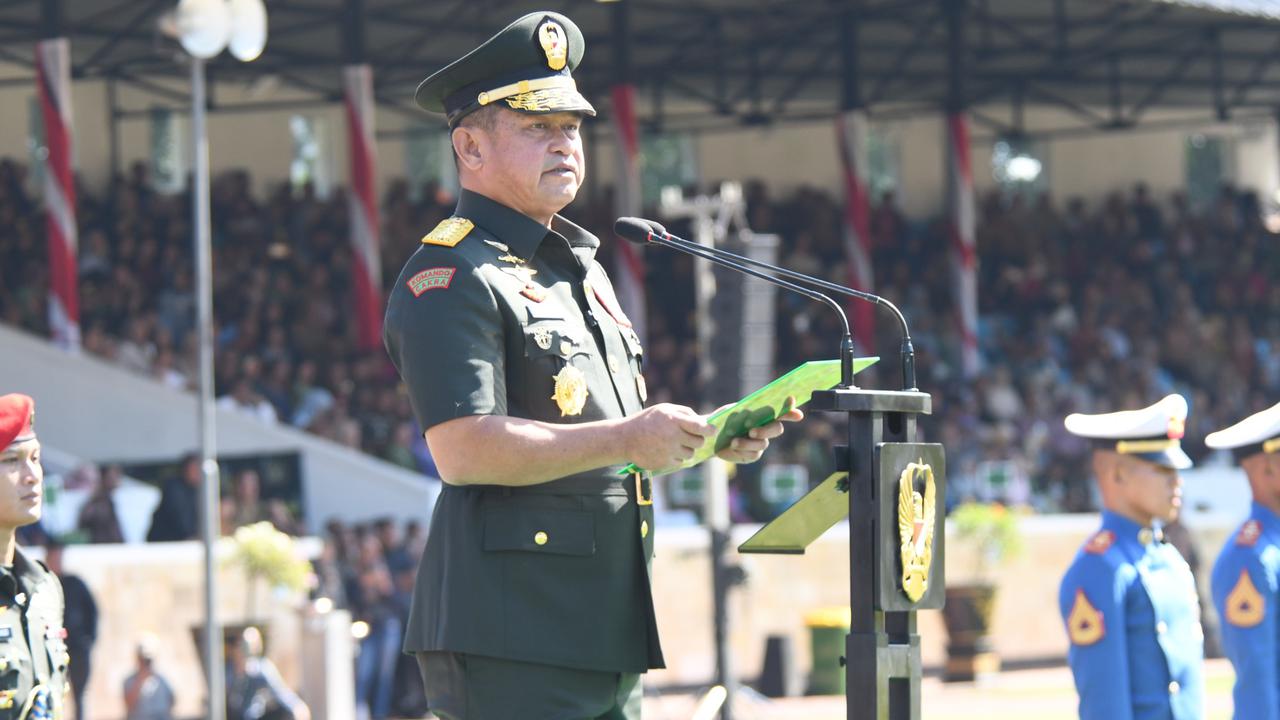 Pesan Kasad ke Perwira TNI AD: Jadilah Perwira Kesatria Pelindung Bangsa