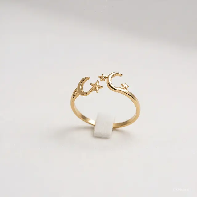 Cincin Emas Aesthetic