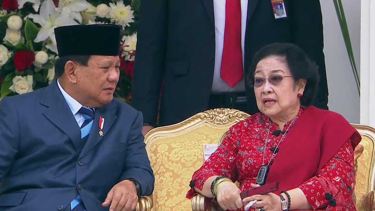 Potret keakraban Prabowo dan Megawati