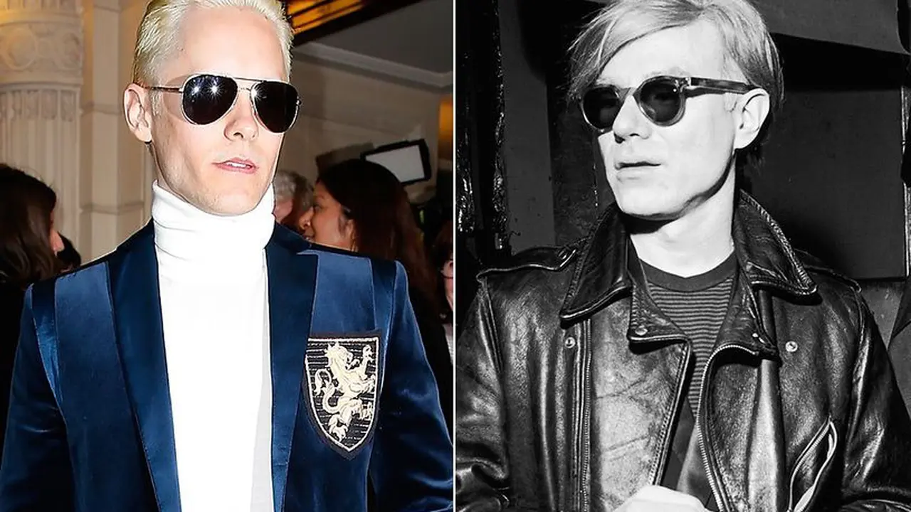 Jared Leto & Andy Warhol