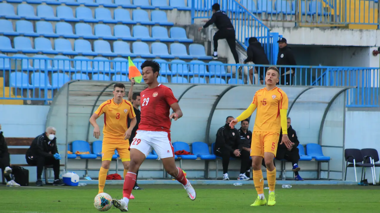 Penyerang Timnas Indonesia U-19, Saddam Gaffar.