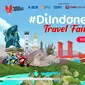 Pameran perjalanan wisata domestik perdana bertajuk #DiIndonesiaAja Travel Fair di Grand Atrium Mal Kota Kasablanka.