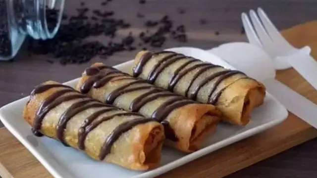 pisang coklat lumer