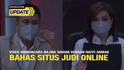 Tidak Benar Dalam Video Ini Acara Mata Najwa Bahas Judi Online Bersama Raffi Ahmad