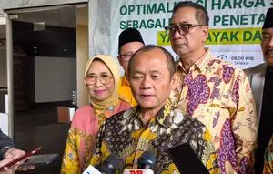 Reshuffle Kabinet, Sarmuji Jadi Menteri Perindustrian Gantikan Agus Gumiwang Kartasasmita