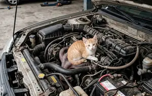 16 Cara Mencegah Kucing Masuk ke Mesin Mobil, Begini Mengusirnya Sebelum Terlanjur Masuk