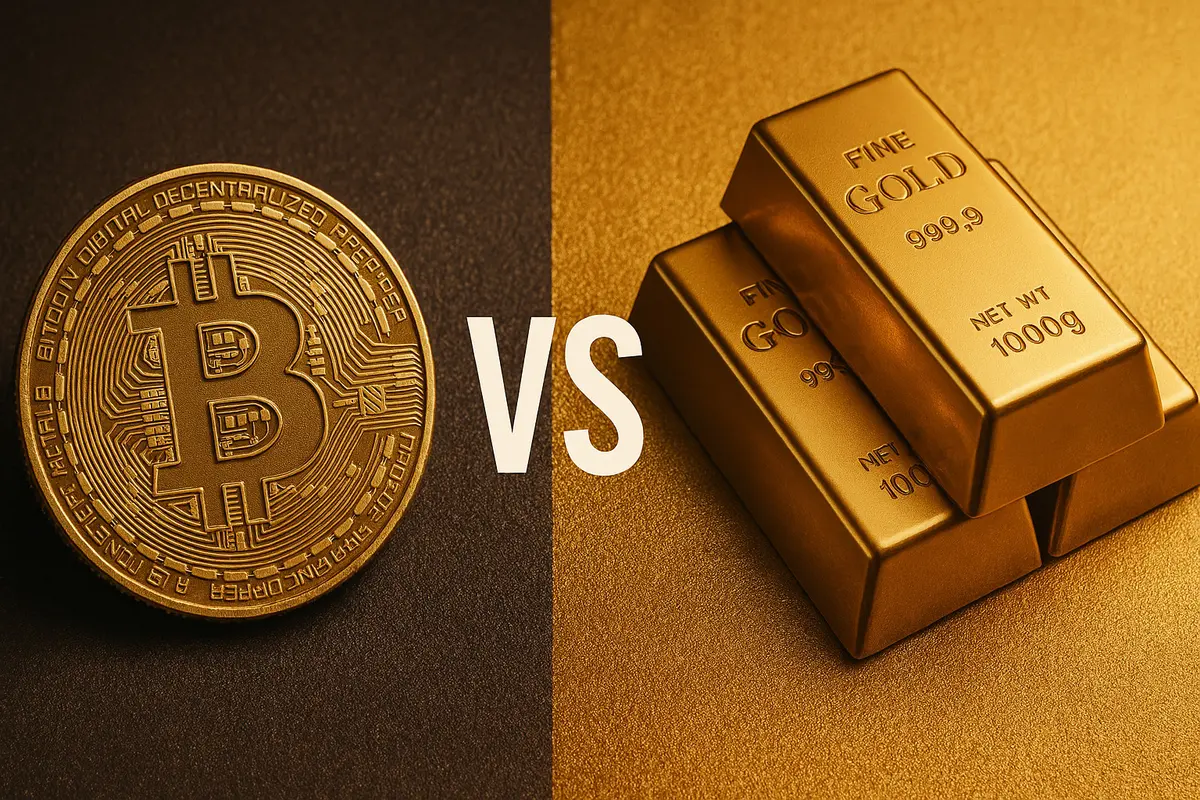 Emas Vs Bitcoin