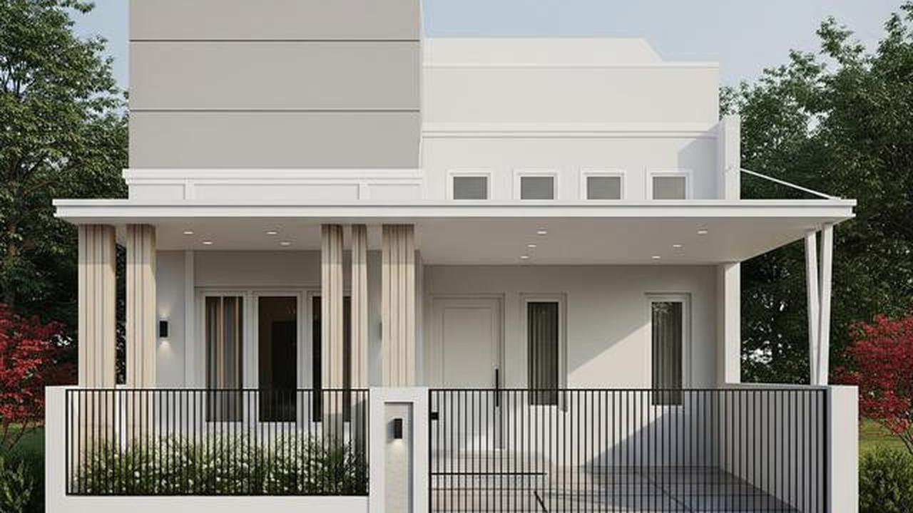 7 Inspirasi Rumah Minimalis Sederhana 7x12, Nyaman Fungsional di Lahan Terbatas