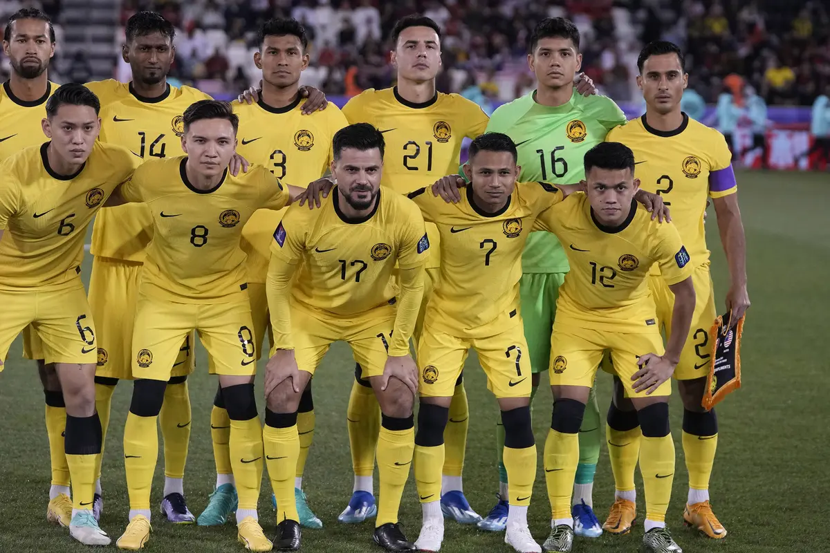 Foto: Menyakitkan! Dibobol Bahrain di Masa Injury Time, Malaysia Susul Vietnam Angkat Koper dari Piala Asia 2023
