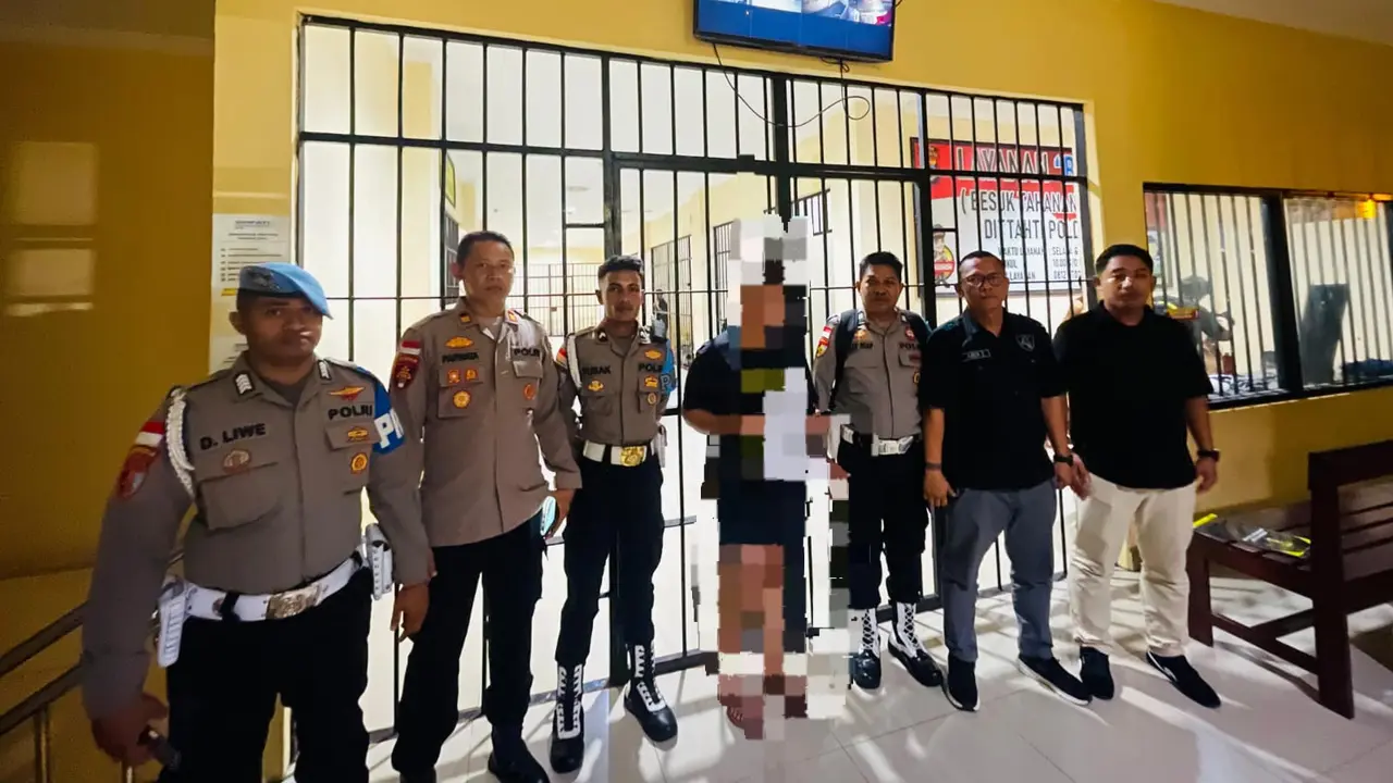 Brigpol YM saat dilimpahkan ke Bid Propam Polda NTT