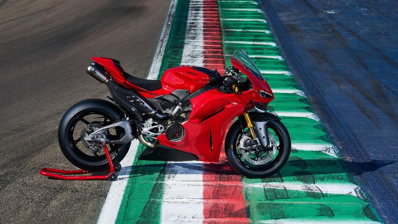 Seperti yang dijelaskan sebelumnya, Panigale V4 mengikuti evolusi Ducati dalam dunia balap MotoGP
