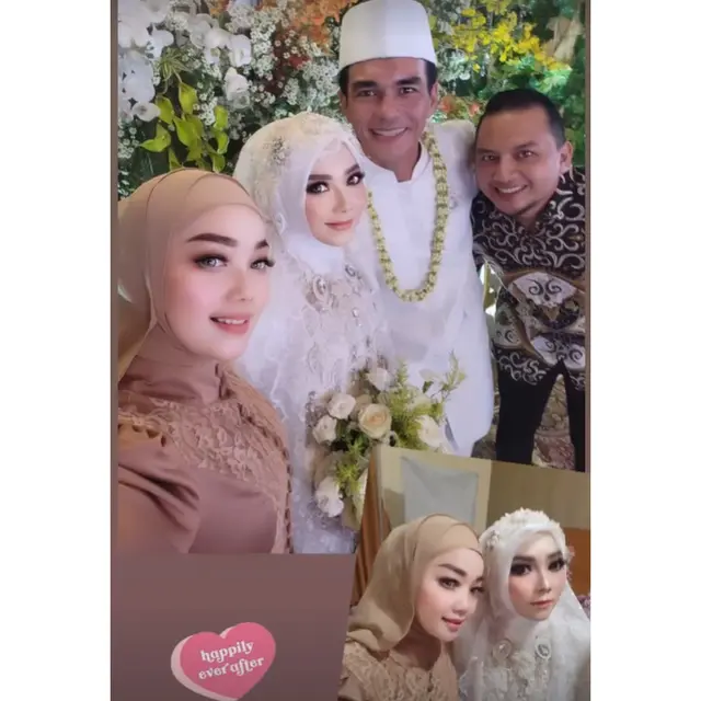 2 Tahun Menduda, Ini 6 Momen Pernikahan Teddy Syach Suami Mendiang Rina Gunawan