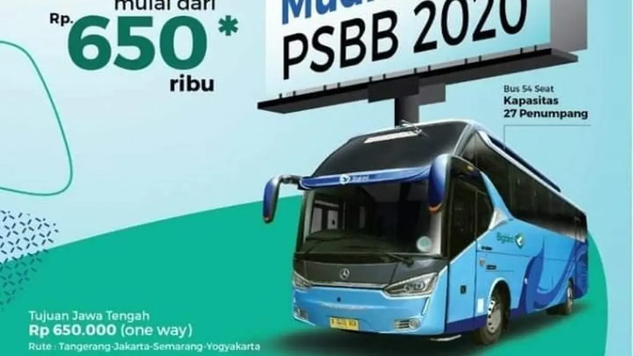 Viral Promo Mudik Sehat PSBB Big Bird, Begini Penjelasan Blue Bird