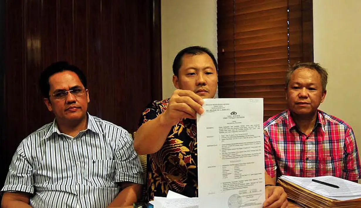 Theresia Pontoh menjadi korban kriminalisasi Pejabat Pembuat Akta Tanah (PPAT) dan ditahan di Pengadilan Negeri Jayapura (Liputan6.com/Johan Tallo)