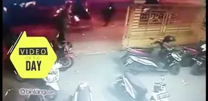 Dalam Satu Menit, Dua Motor Ini Melayang