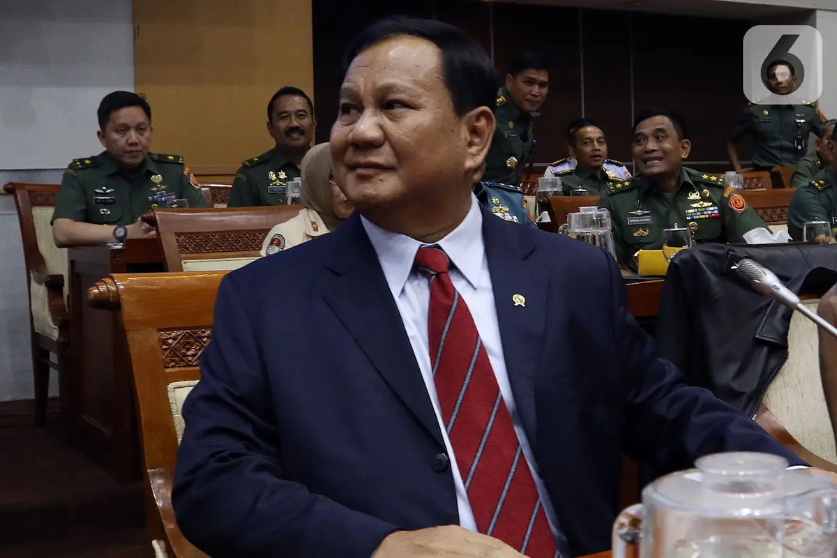 Prabowo Rapat Perdana DPR