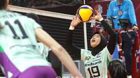 Manajemen Jakarta Pertamina Enduro menegaskan informasi tentang pemecatan kapten tim Tisya Amallya Putri tidak benar atau hoaks. (foto: jpevolley)