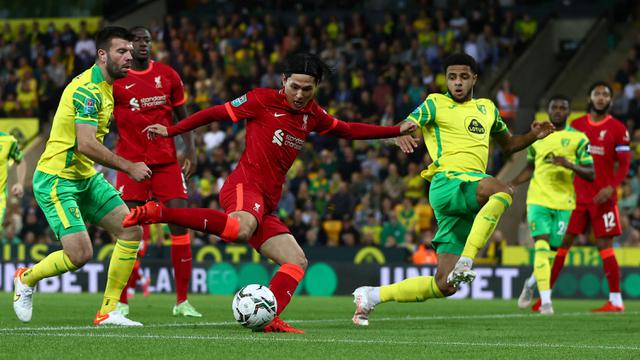 Foto: Liverpool dan Manchester City Pesta Gol dan Lolos ke Babak Keempat Piala Liga Inggris 2021 / 2022