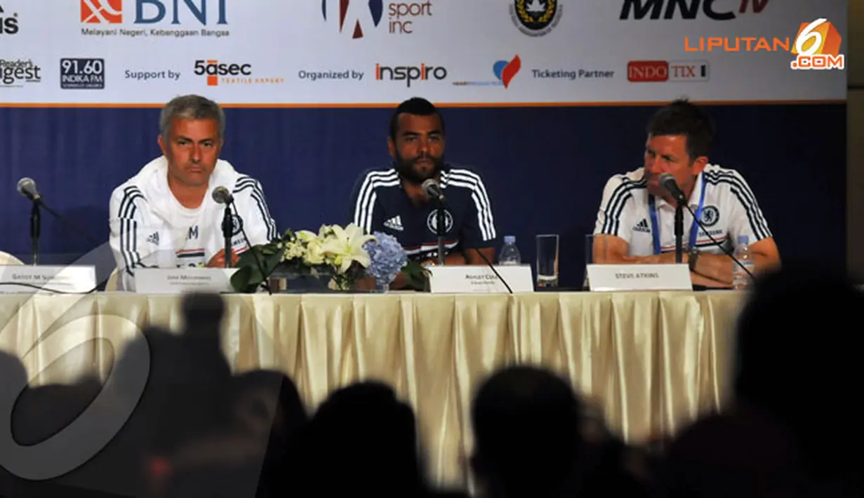 Jose Mourinho sendiri mengakui The Blues mengalami kelelahan setelah menjalani tur di Thailand dan Malaysia,  Namun mereka tetap akan menampilkan permainan terbaik bagi para fans setia Chelsea di Indonesia.  (Liputan6.com/Helmi Fithriansyah)