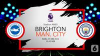 Brighton & Hove Albion vs Manchester City (liputan6.com/Abdillah)