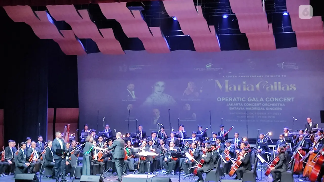 Konser Orkestra Tribute to Maria Callas Berhasil Pukau Penonton