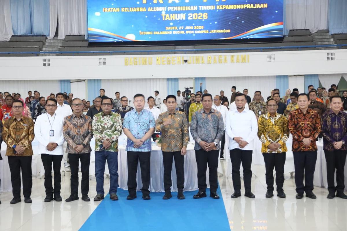 Wamendagri Wiyagus Sebut Soliditas IKAPTK Jadi Modal Penting Jaga Stabilitas Pemerintahan