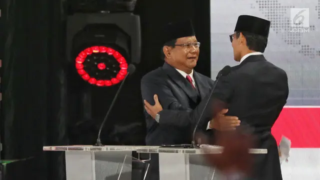 Debat Pilpres 2019 Berakhir, Begini Moment Kebersamaan TKN dan BPN