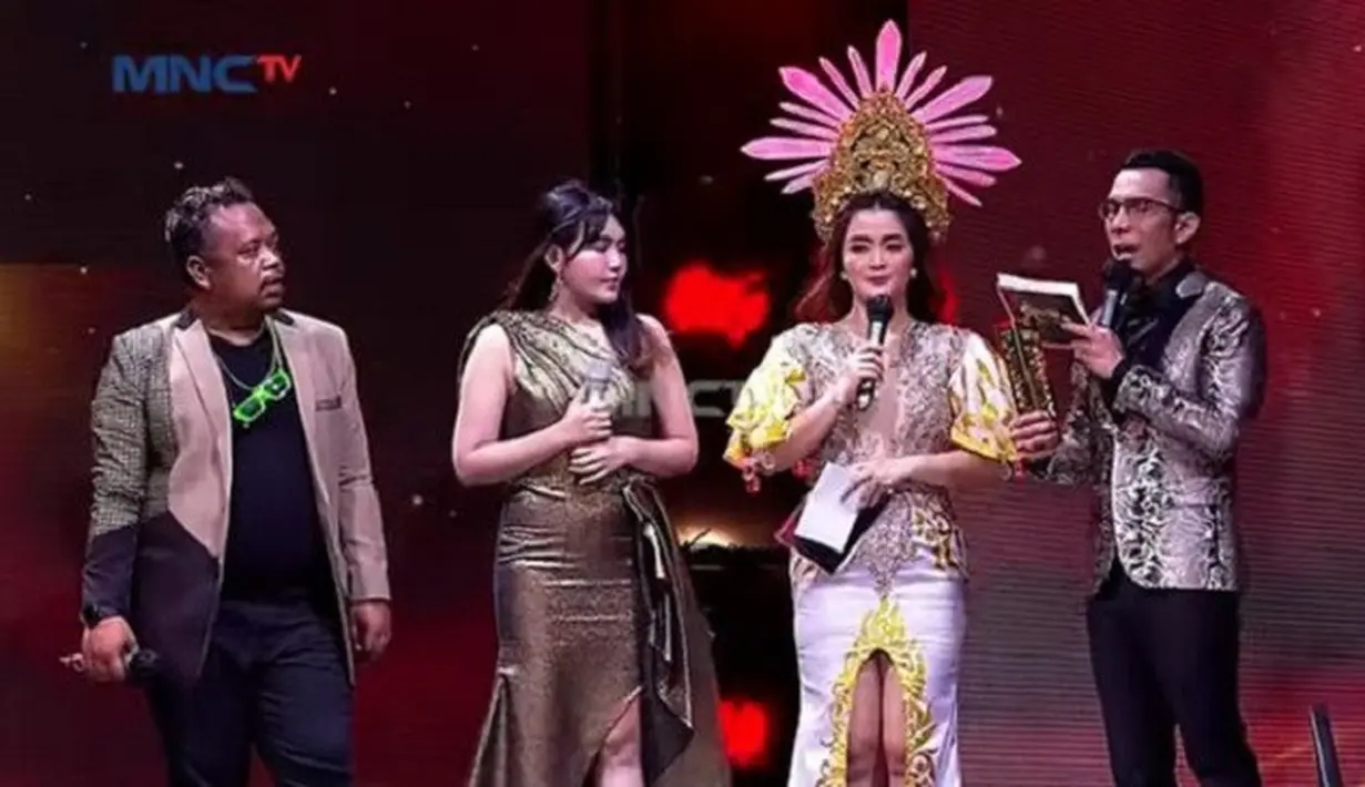 <p>&ldquo;Wah sepertinya Via Vallen lagi hamil muda nih! Kelihatan dari perutnya,&rdquo; ujar seorang netizen di TikTok. (Foto: YouTube: MNCTV Official)</p>