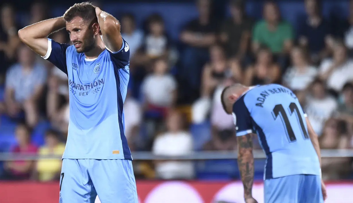 4. Cristhian Stuani (Girona) - 5 Gol. (AFP/Jose Jordan)