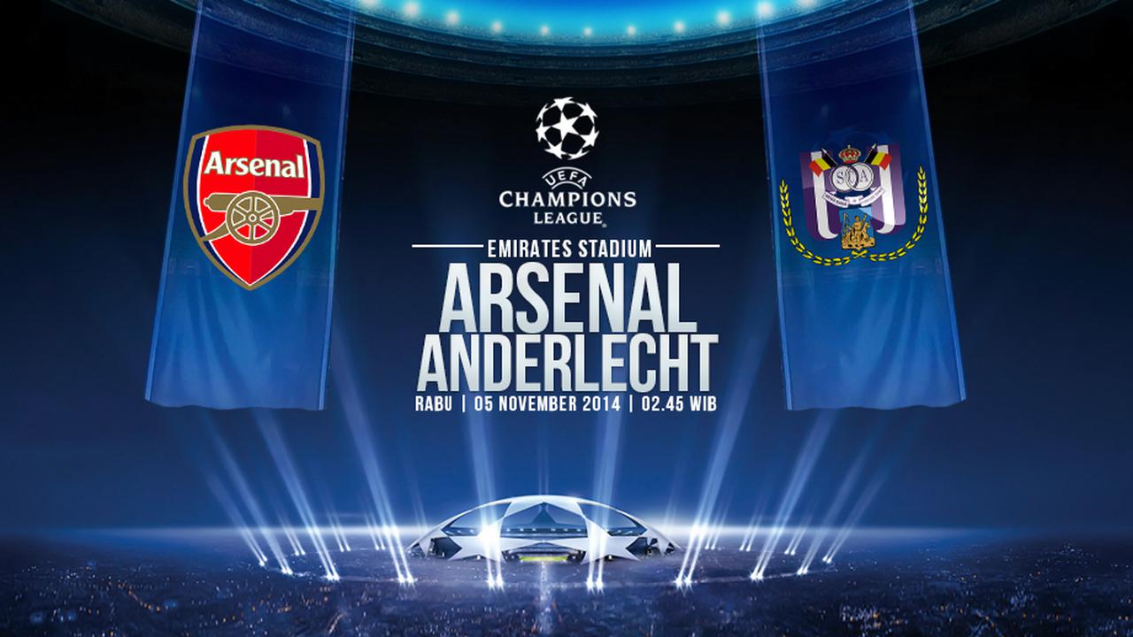 Prediksi Arsenal Vs Anderlecht