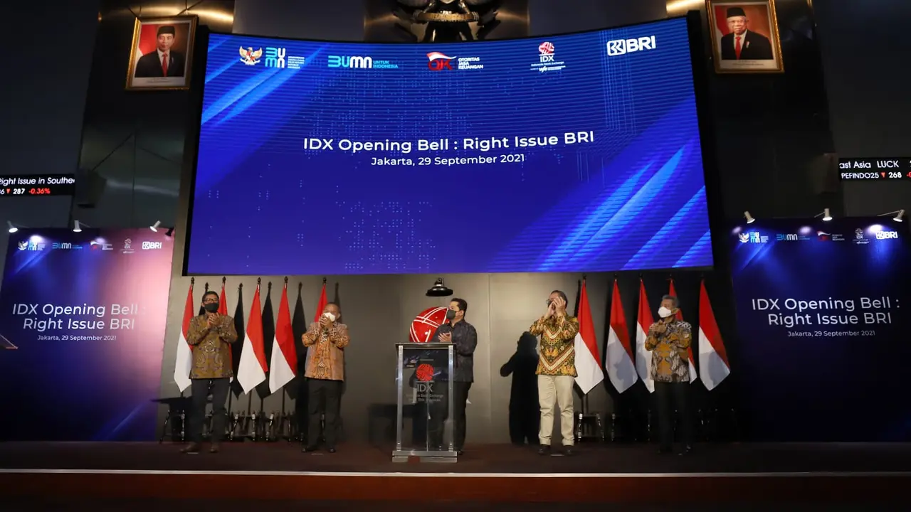 PT Bank Rakyat Indonesia (Persero) Tbk atau BRI fokus pada pertumbuhan yang berkelanjutan.
