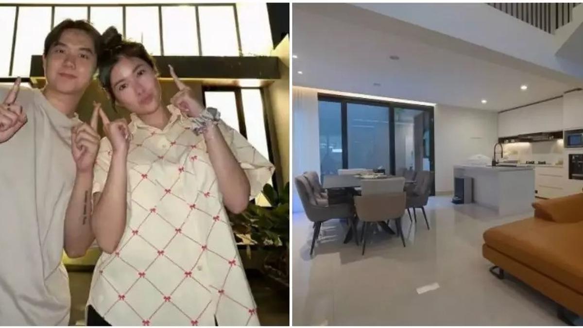 Potret Dapur di Rumah Juan-Eve, Model Minimalis yang Memikat dan Fungsional Hasil Ngonten di Tiktok