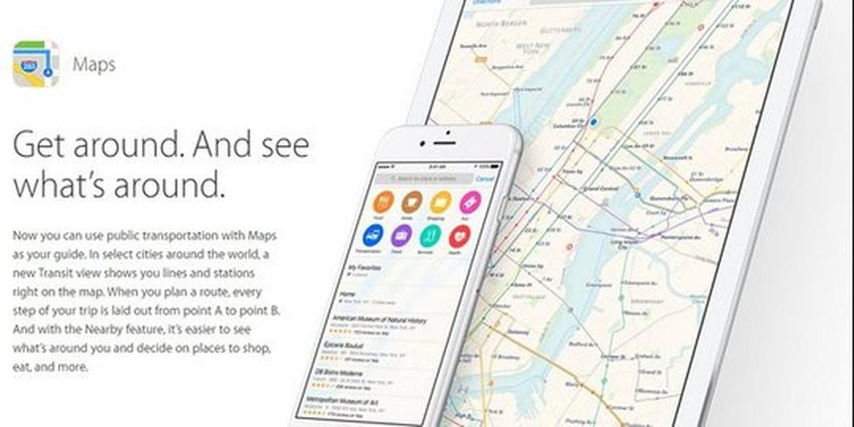 Apple Maps Transit