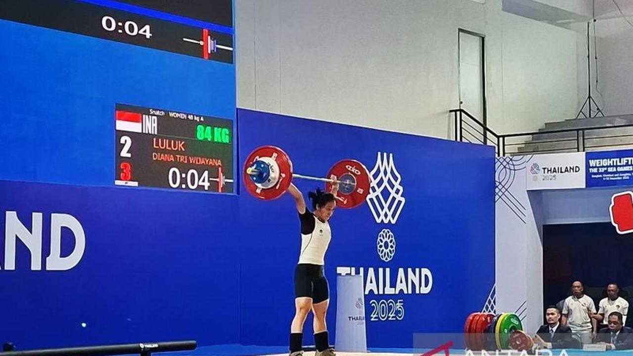 Luluk Diana Tri Wijayana Sabet Emas Pertama Angkat Besi SEA Games 2025