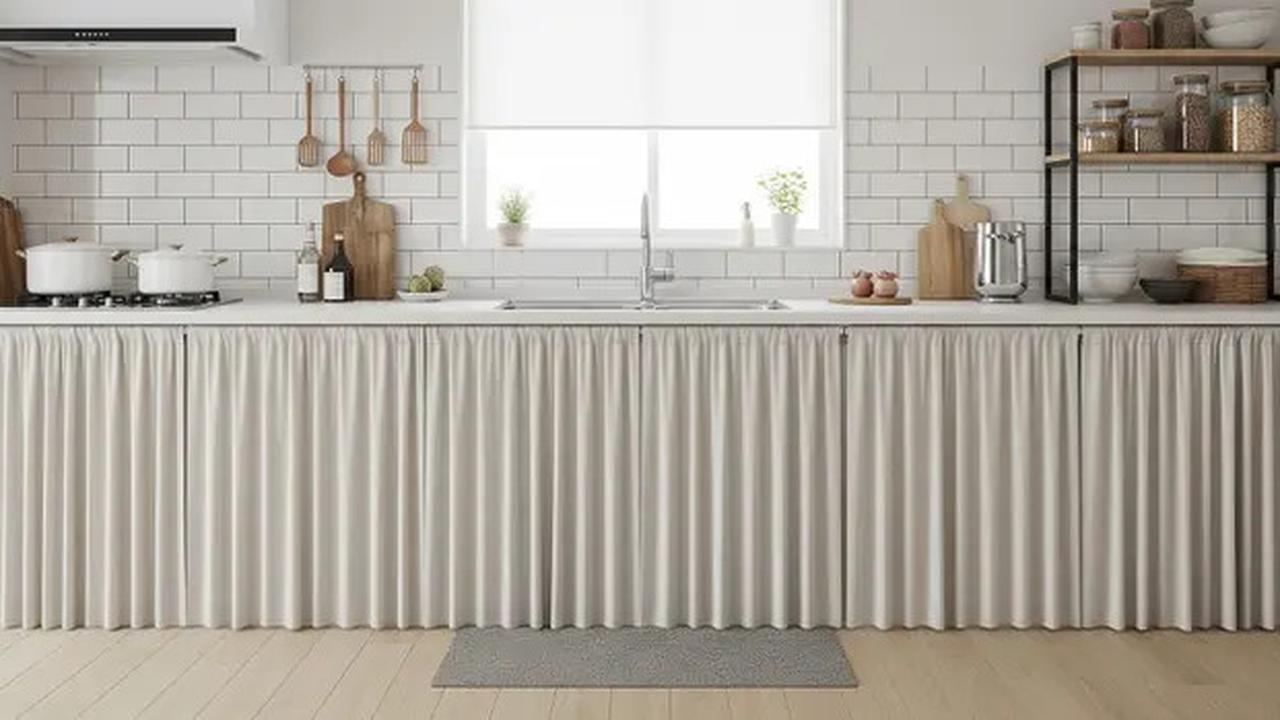 8 Model Gorden Kolong Dapur Minimalis, Bikin Hunian Lebih Rapi dan Estetik