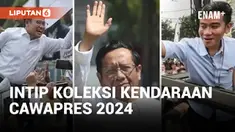 Daftar Koleksi Mobil dan Motor Cawapres Gibran, Mahfud MD dan Cak Imin