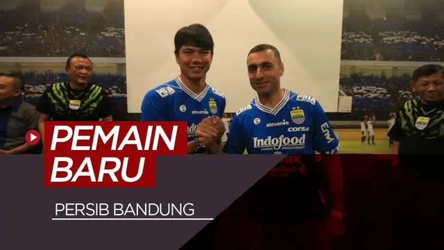 Berita video Persib Bandung memperkenalkan 2 pemain barunya untuk musim 2019 yaitu Achmad Jufriyanto dan Arthur Gevorkyan.