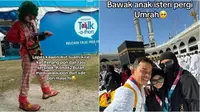 Perjuangan 13 tahun pria bekerja jadi badut, bisa umrah dan punya rumah sendiri. (sumber: TikTok/nolynjoy)