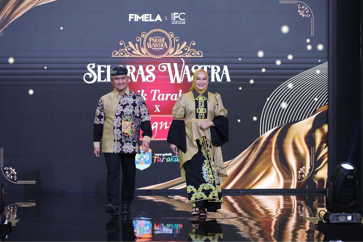 Batik Tarakan Hadir di Parade Wastra Nusantara 2025 yang digelar oleh Fimela.com pada 8–10 Agustus
