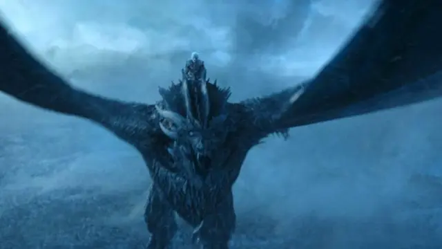 The Night King menunggangi Viserion sang naga  (HBO / AP PHOTO)