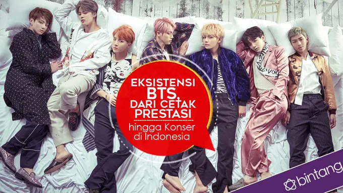 [Bintang] Eksistensi BTS, dari Cetak Prestasi hingga Konser di Indonesia