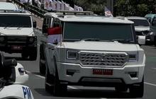 FOTO: Gagahnya Mobil Indonesia 1 Presiden Prabowo ‘Garuda’ Putih, Buatan Dalam Negeri