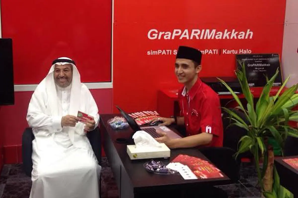 Telkomsel Buka GraPARI Pertamanya di Mekkah