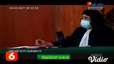 Sidang lanjutan kasus pembakaran mobil milik artis Via Vallen, memasuki babak putusan yang dibacakan Majelis Hakim di Pengadilan Negeri Sidoarjo, Jawa Timur, Senin sore (01/2). Pije merupakan terdakwa pembakar mobil mewah, telah dijatuhi hukuman 6 ta...