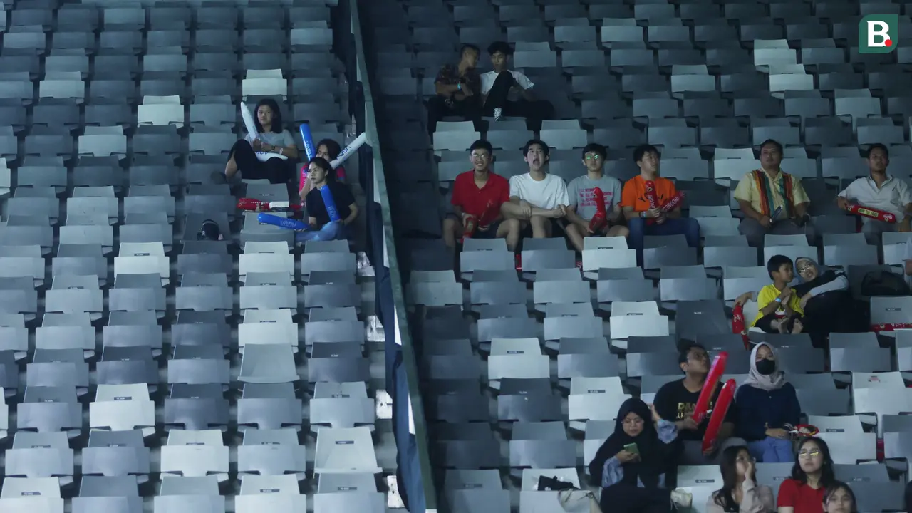 Suasana sepi di babak 32 besar Indonesia Open 2024