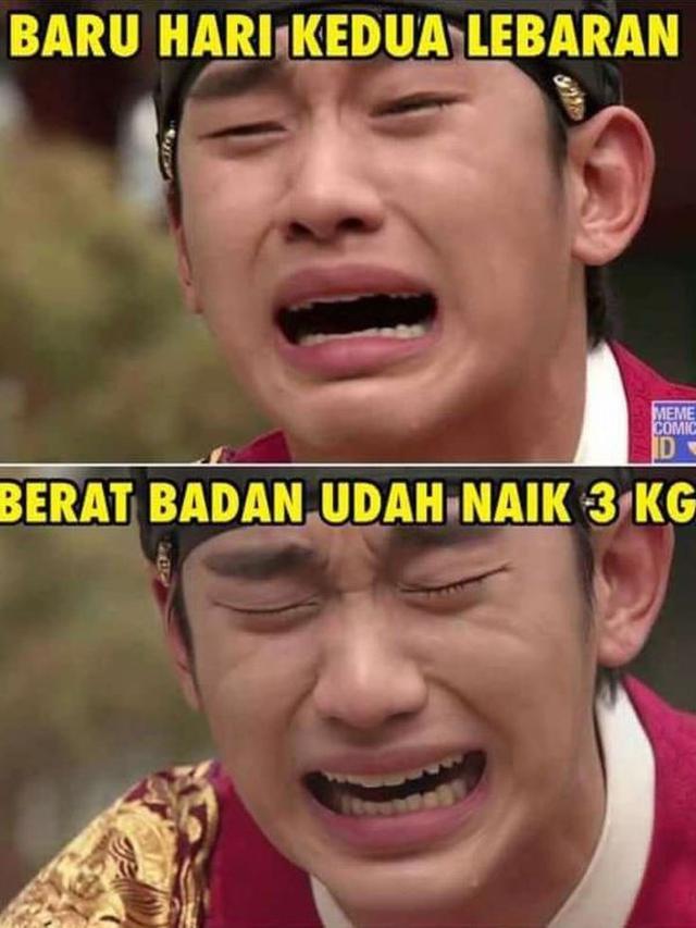 Meme lebaran telah berakhir