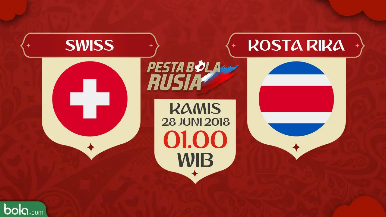 Swiss Vs Kosta Rika