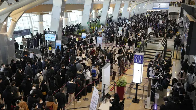Arus Mudik di Korea Selatan Jelang Libur Imlek